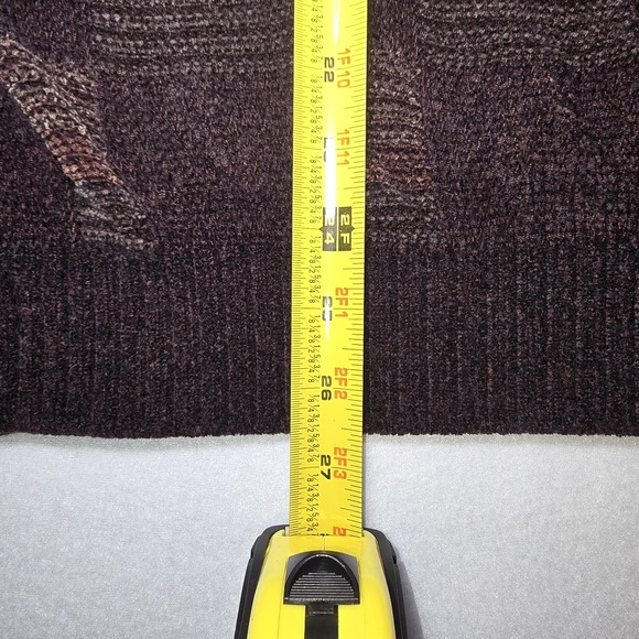 Vintage 90s Brown Geometric Knit Sweater Mens Retro Grandpa Pullover L/XL - Picture 8 of 8